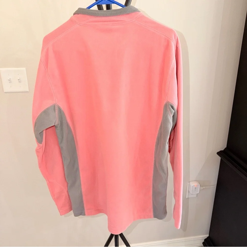 NWOT - Columbia Fleece 1/4 Zip Pullover Pink Gray Womens Jacket - Size M - Picture 6 of 6